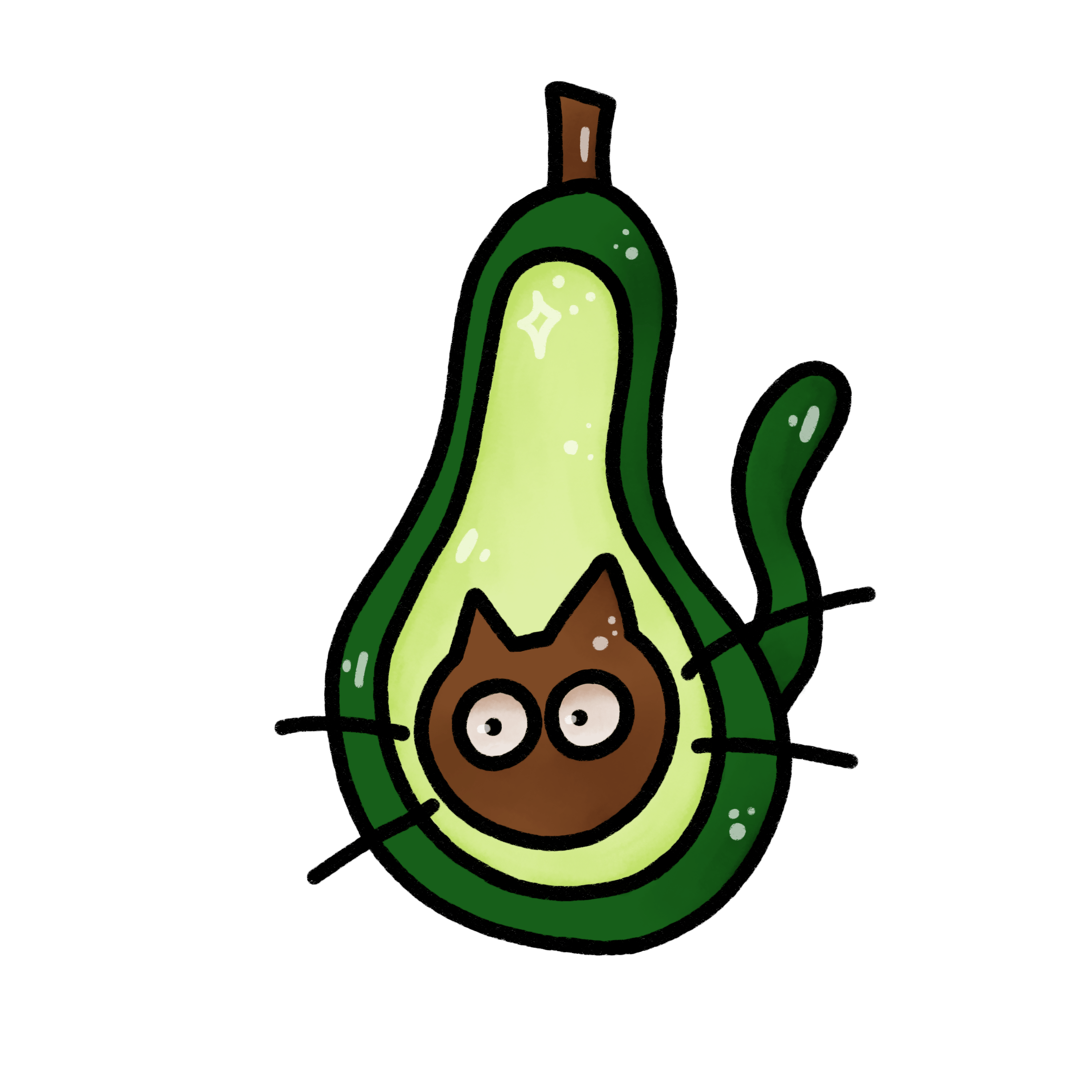 Avocado Cat