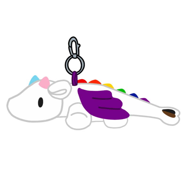 Add One Dragon Charm Plush