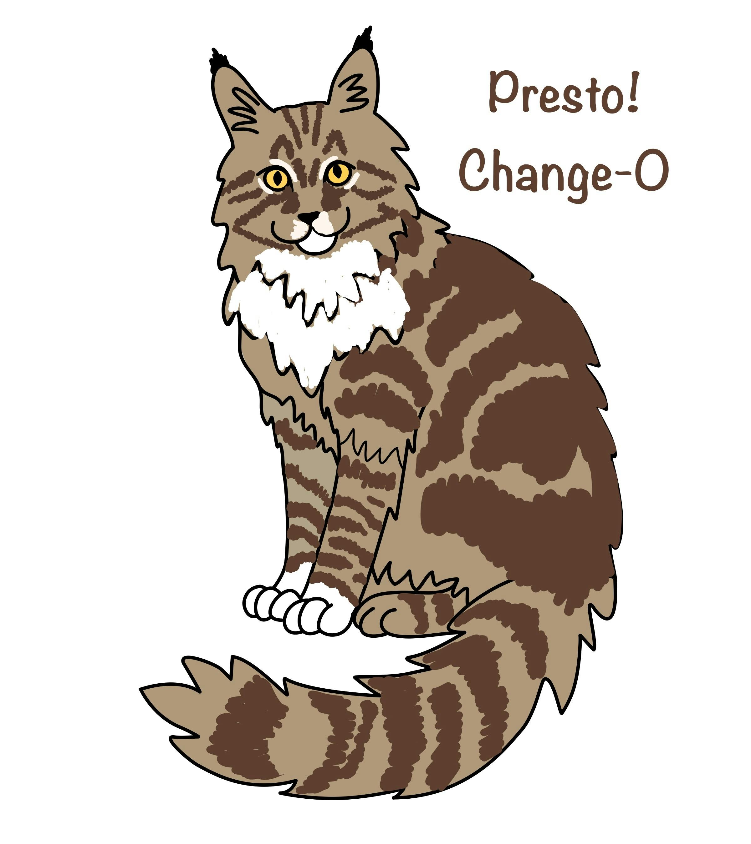 Custom Maine Coon pin