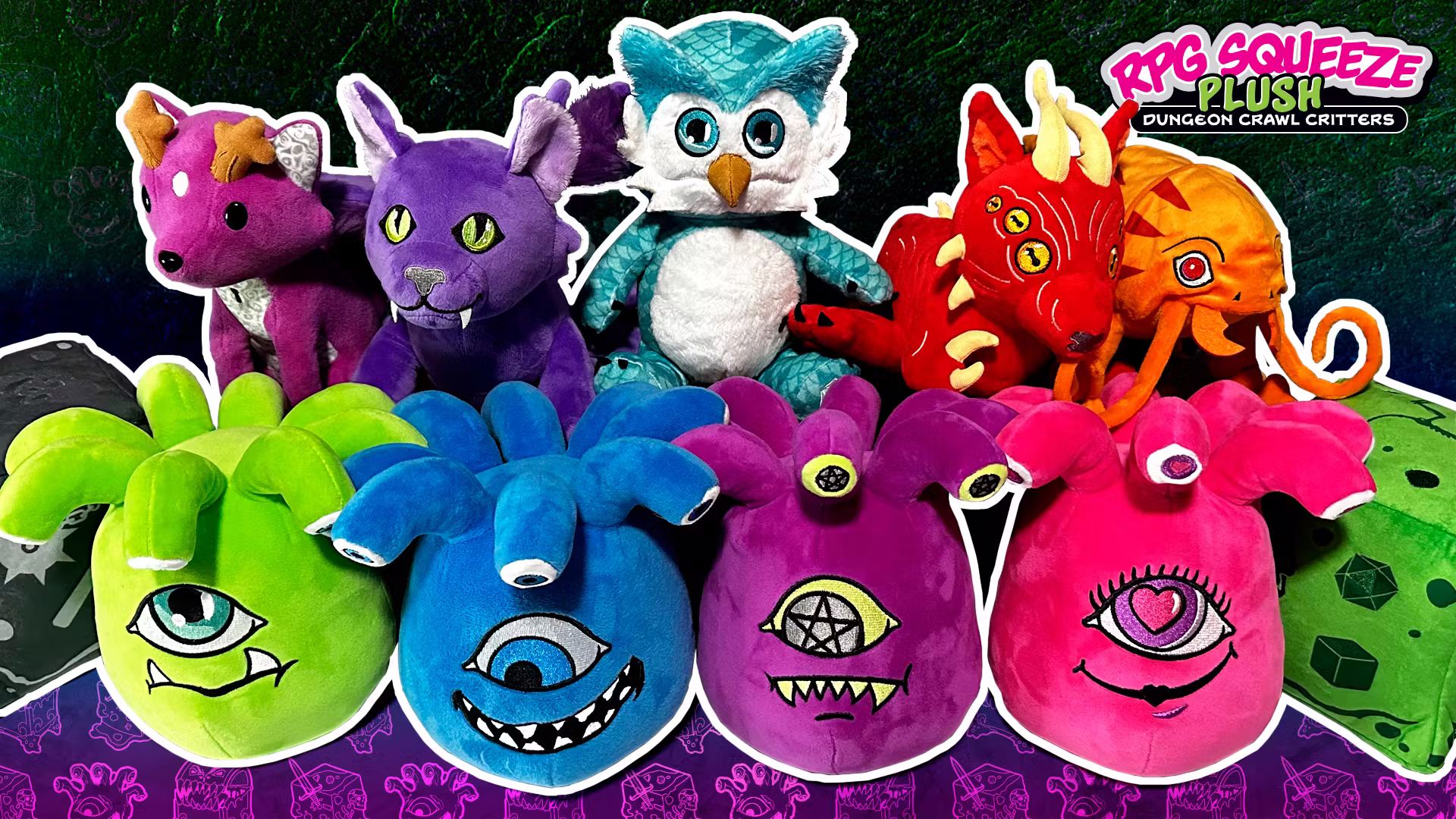 RPG Squeeze Plush  Soft & Cuddly Dungeon Crawl Critters - BackerKit