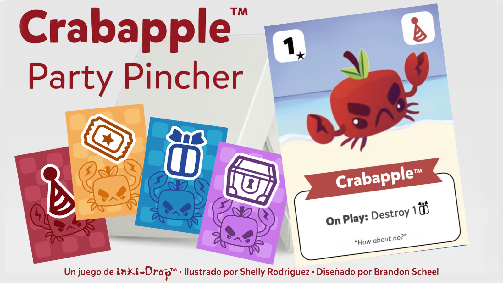 Crabapple Party Pincher Card Game