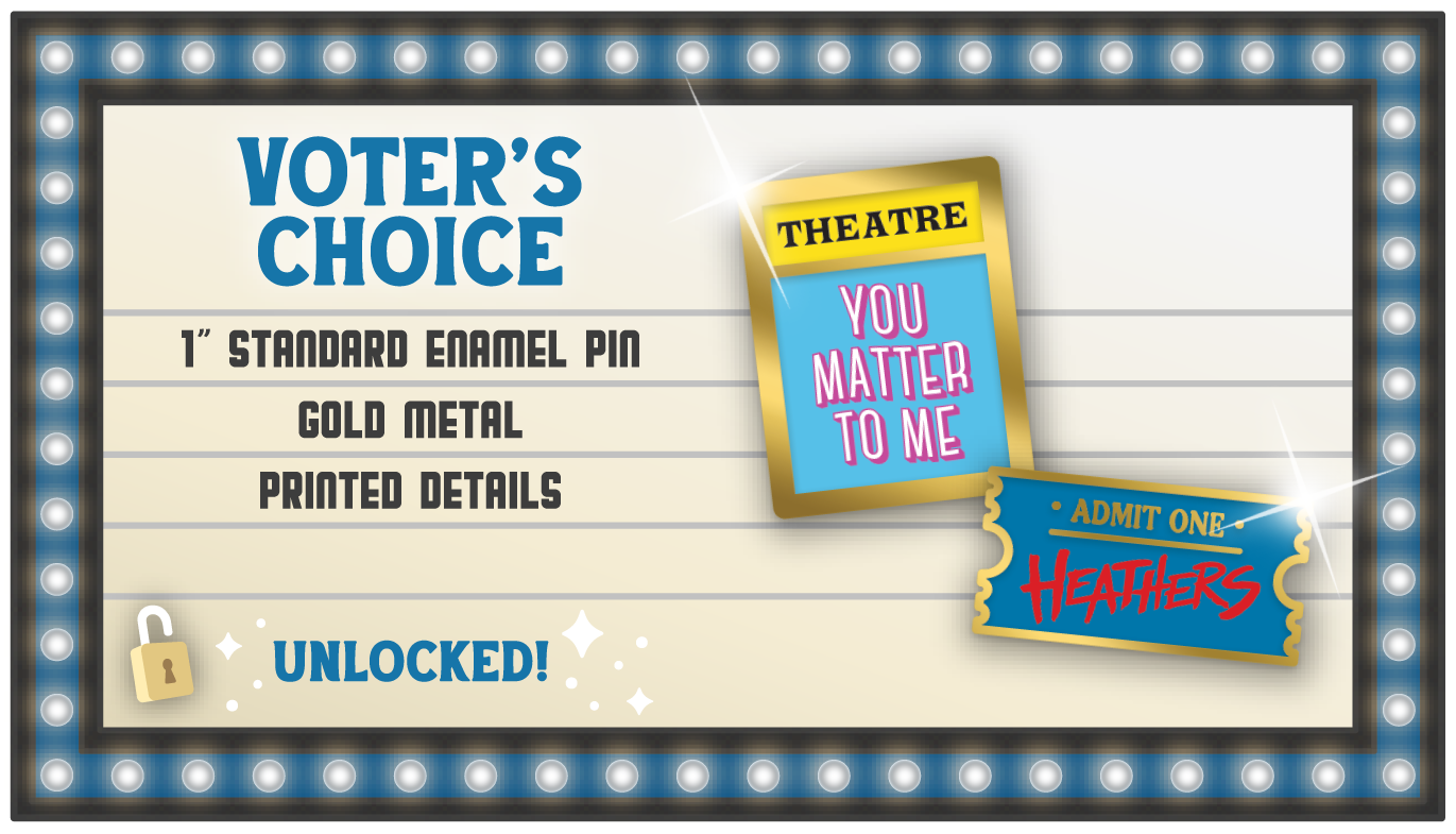 Voter's choice unlocked! 🎟️