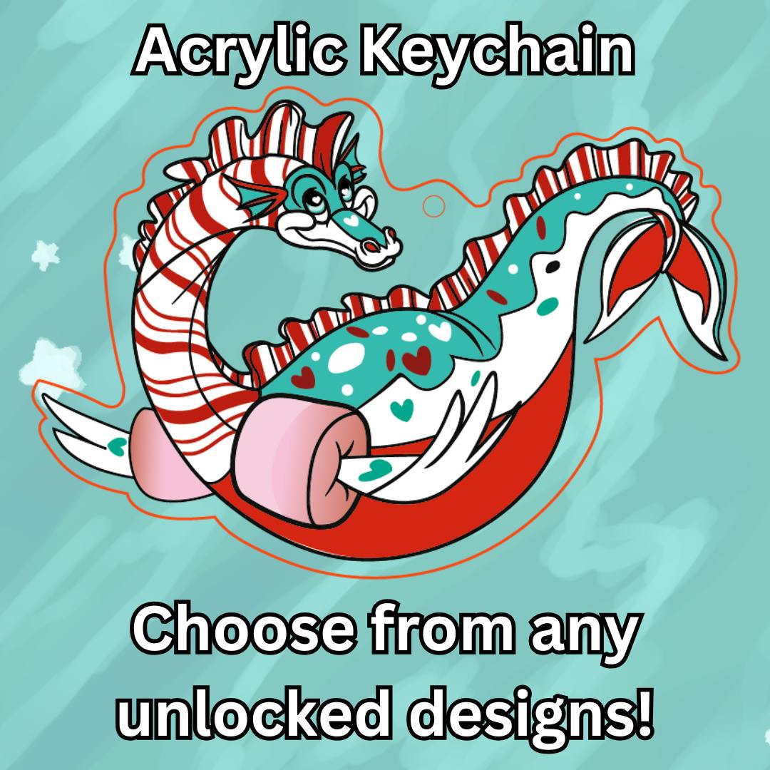 Acrylic Keychain (Holographic) 