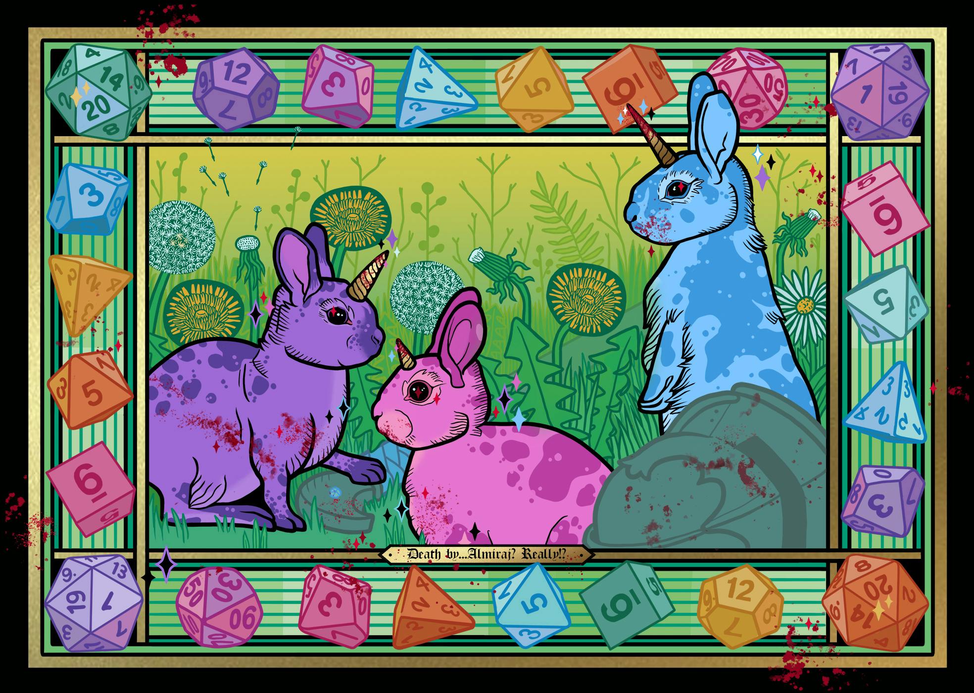 Rabbit-ish print