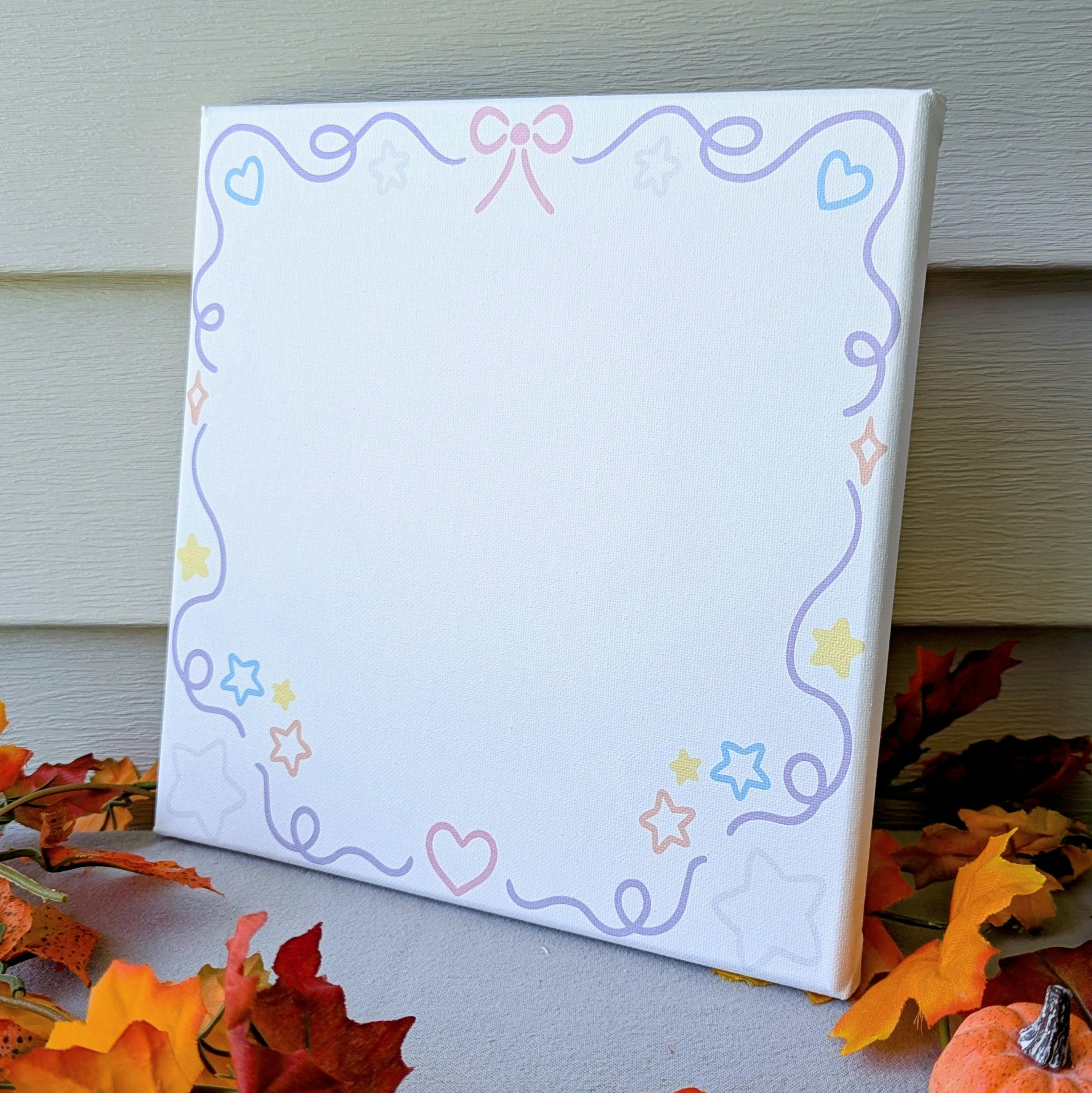 Pin Display Flowy Border