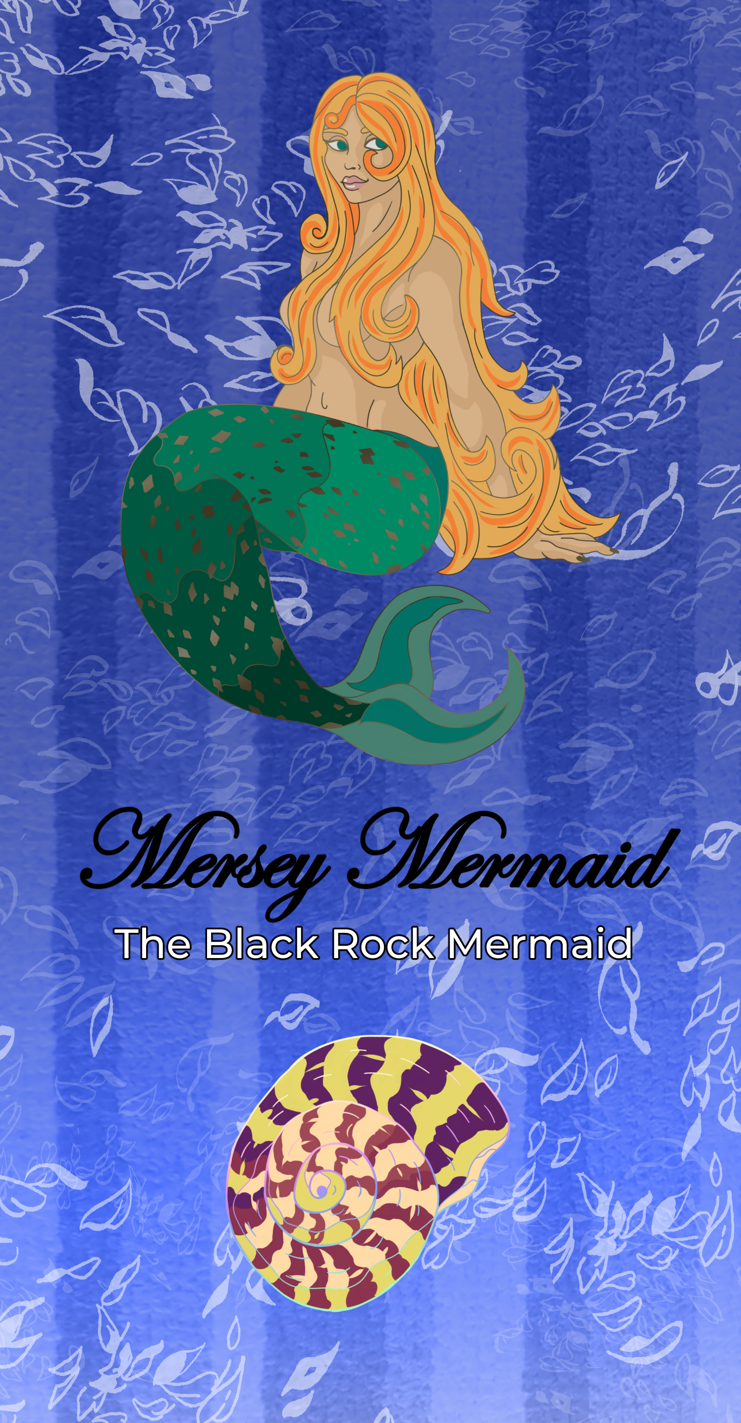 mersey mermaid bookmark