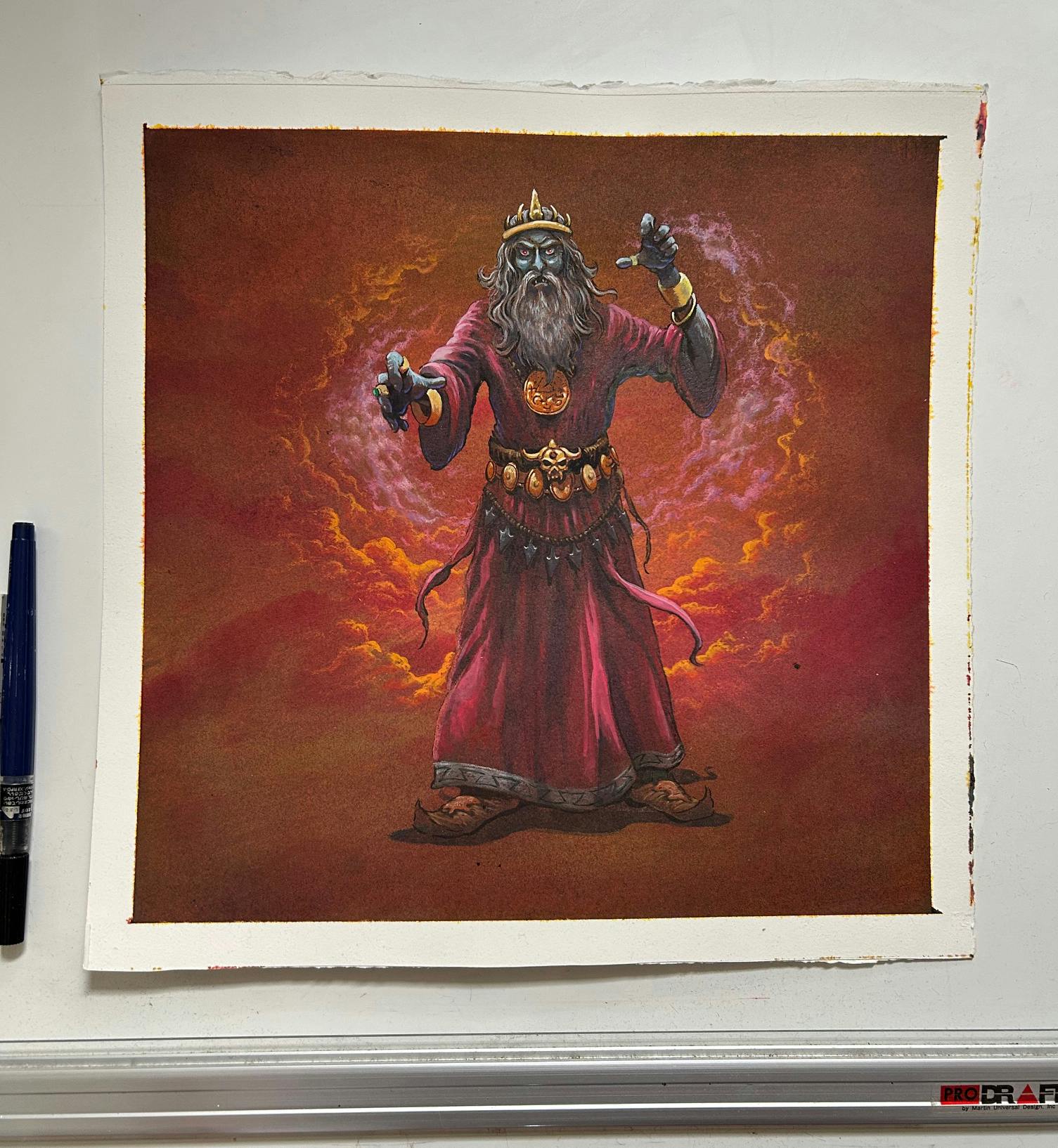Voth (Cover art), Original Artwork by Arik Roper