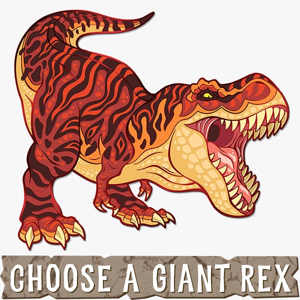 🦖 Choose a Giant T-Rex