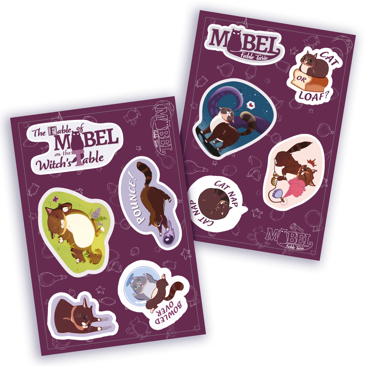Set of 2 Sticker Sheets