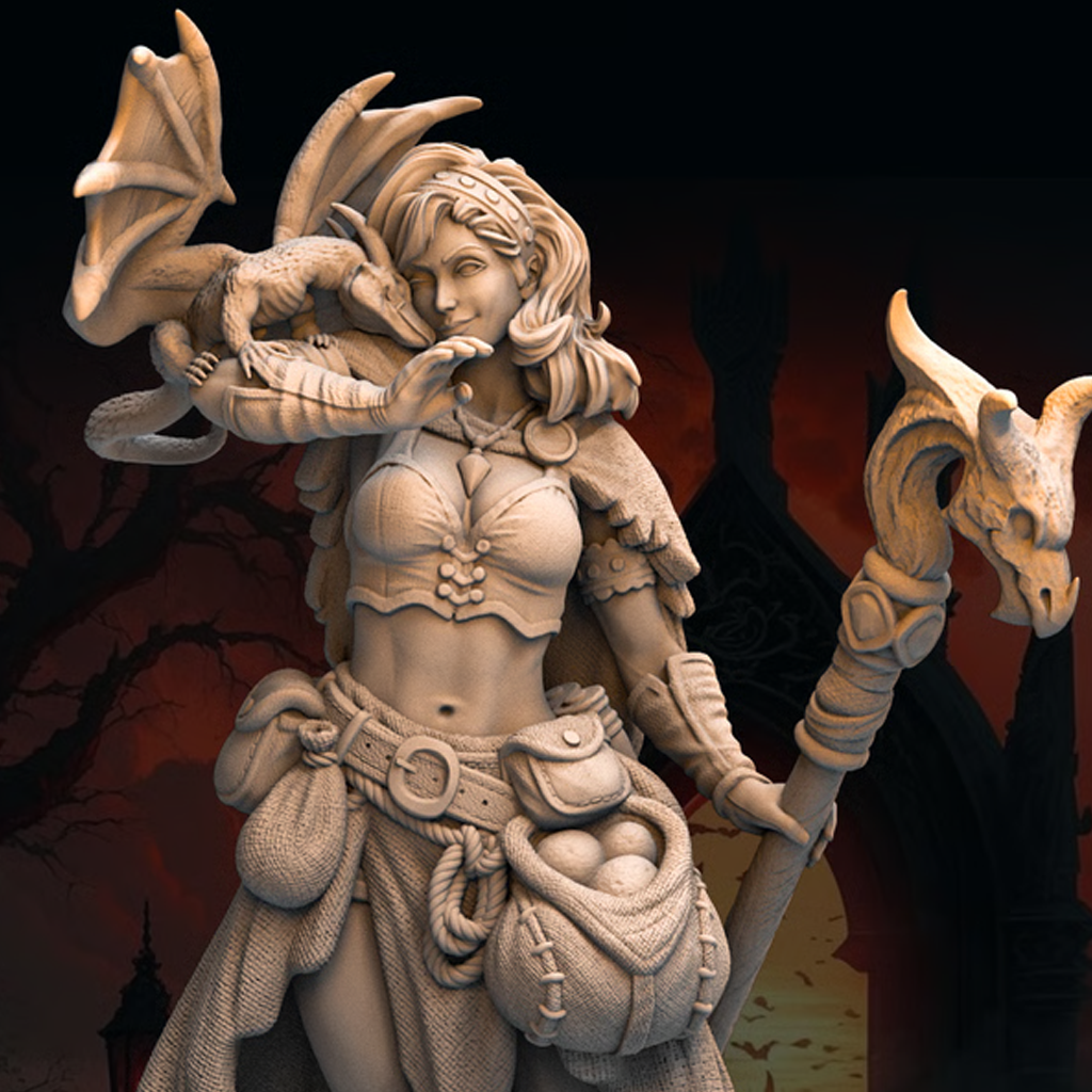Early Merchant Fantasy Girl  Exclusive