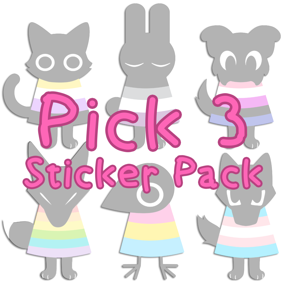 Three Stickers