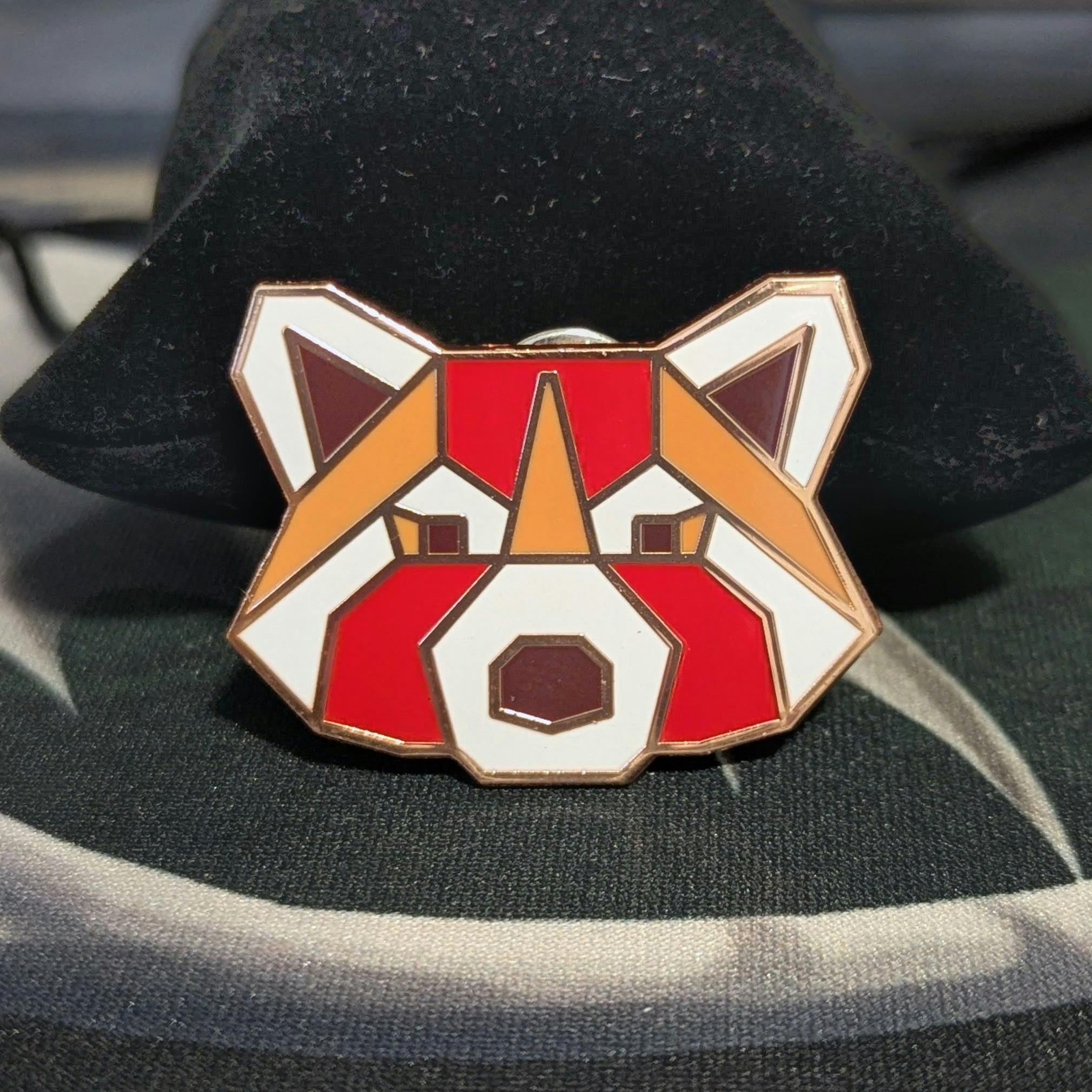 Red Panda Pin