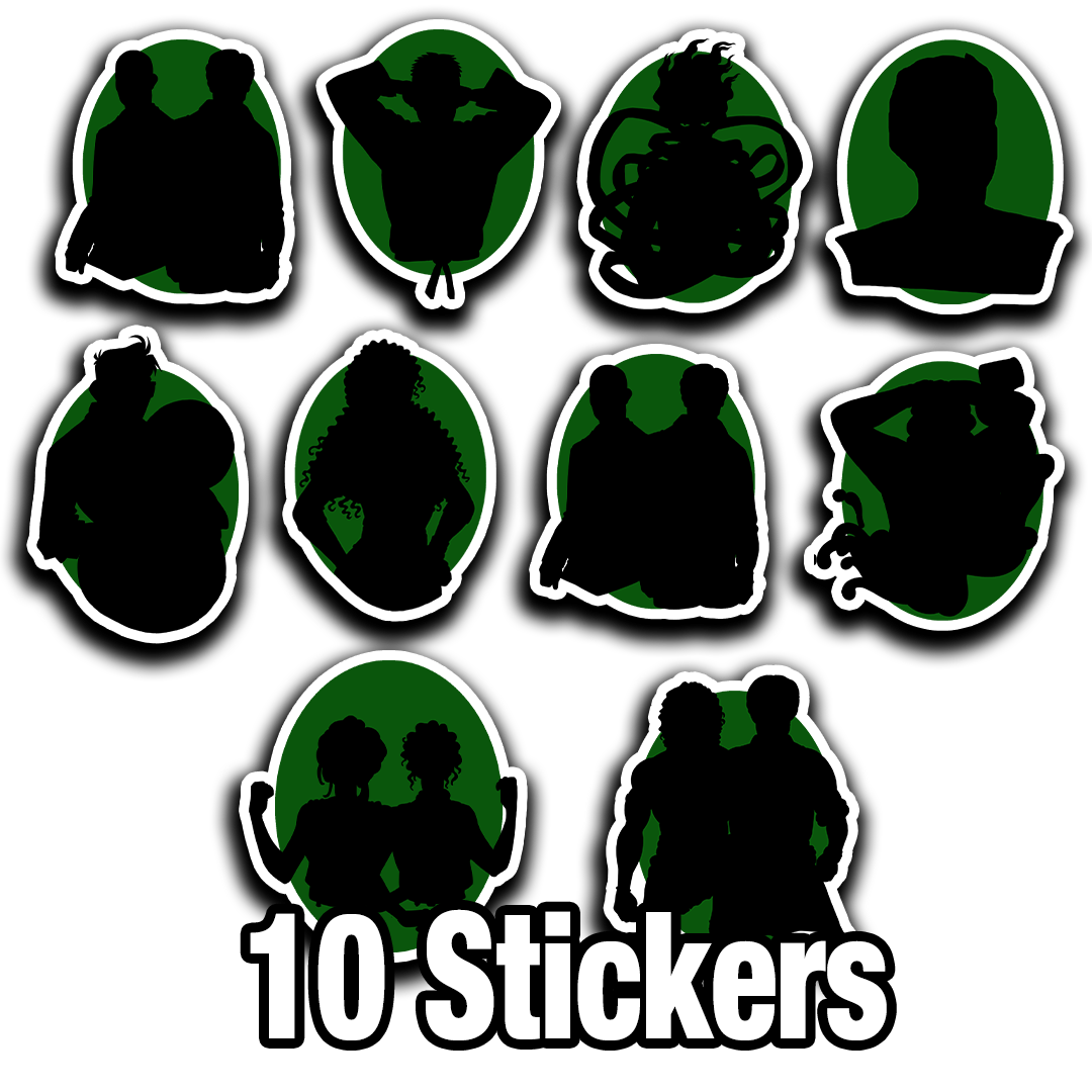 10 STICKERS