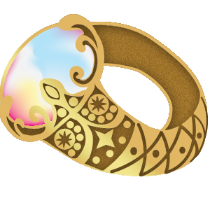 Random Patterned Invisibility Ring