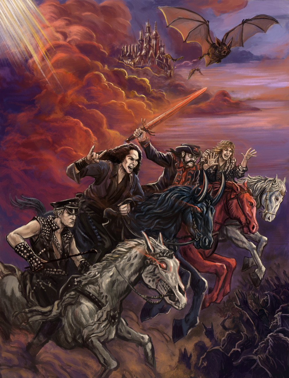 Metal Gods of the Apocalypse for D&D 5E, Print + PDF