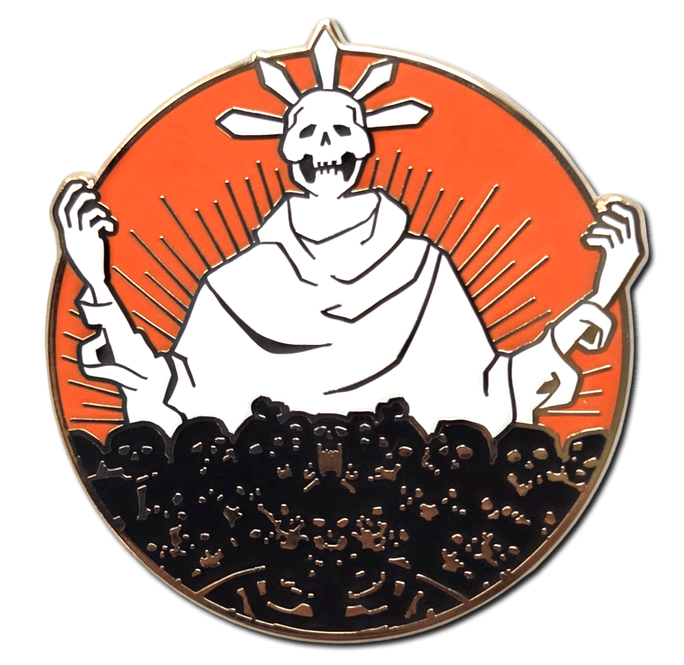 The Dead and the Damned Enamel Pin