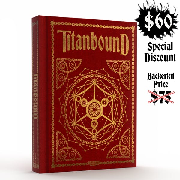 Titanbound Limited Edition Blood-Red Deluxe Hardcover - SPECIAL DISCOUNT