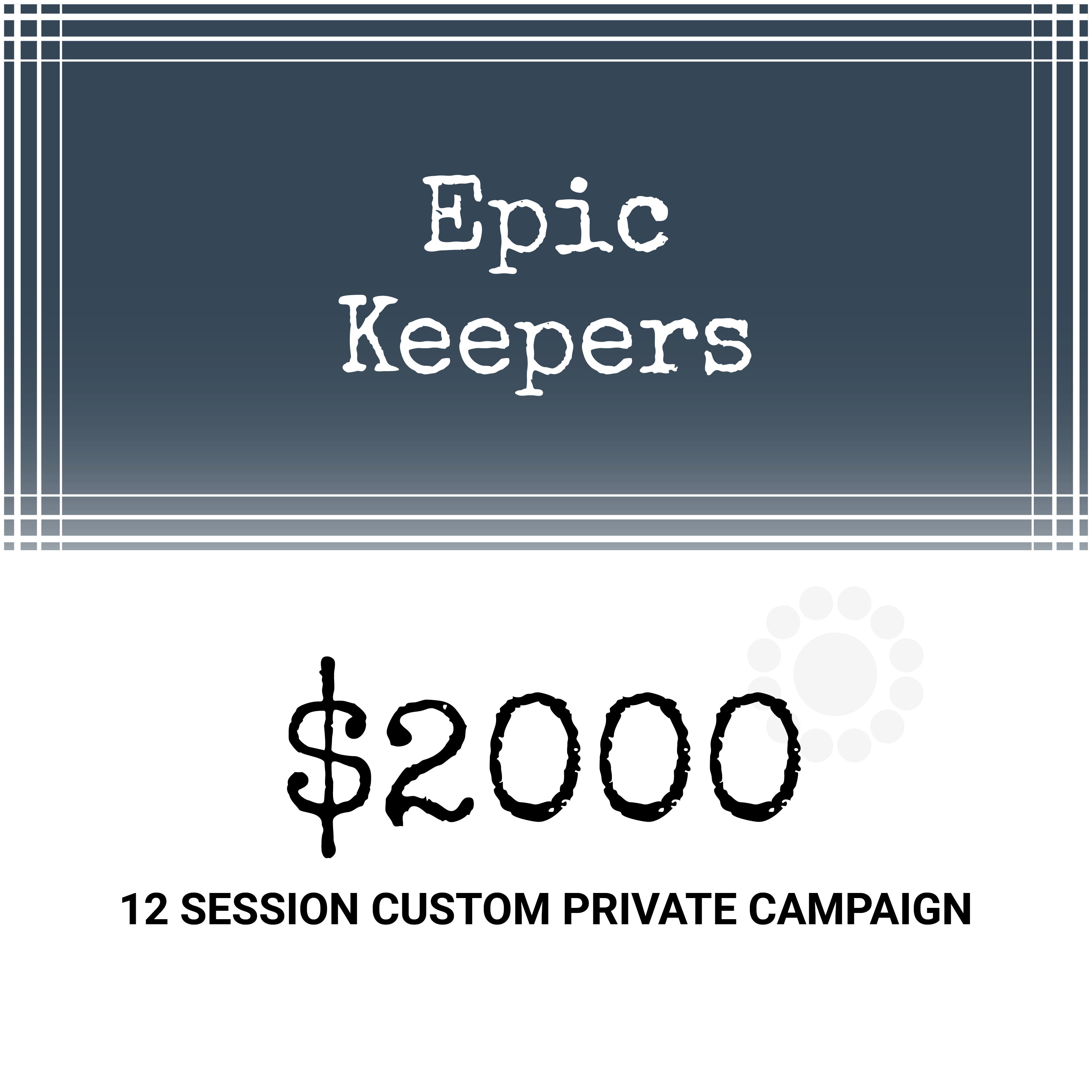 Epic Keepers