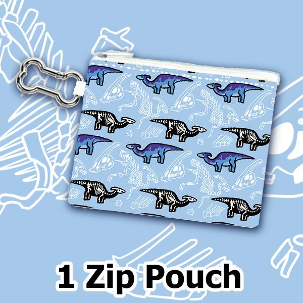 Dino Zip Pouch