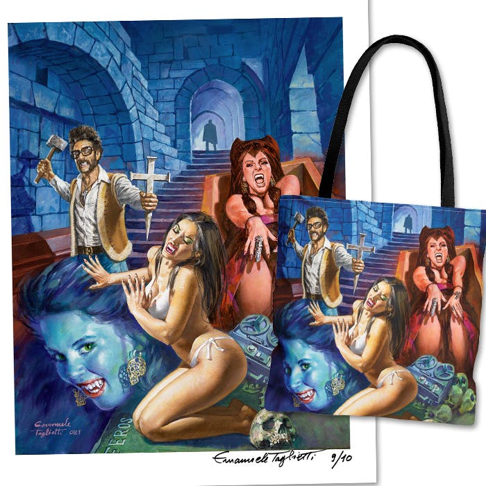 Emanuele Taglietti Murder Vibes Signed Print Edition