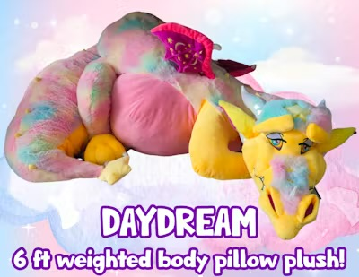 Daydream 6ft Giant Dragon Plush