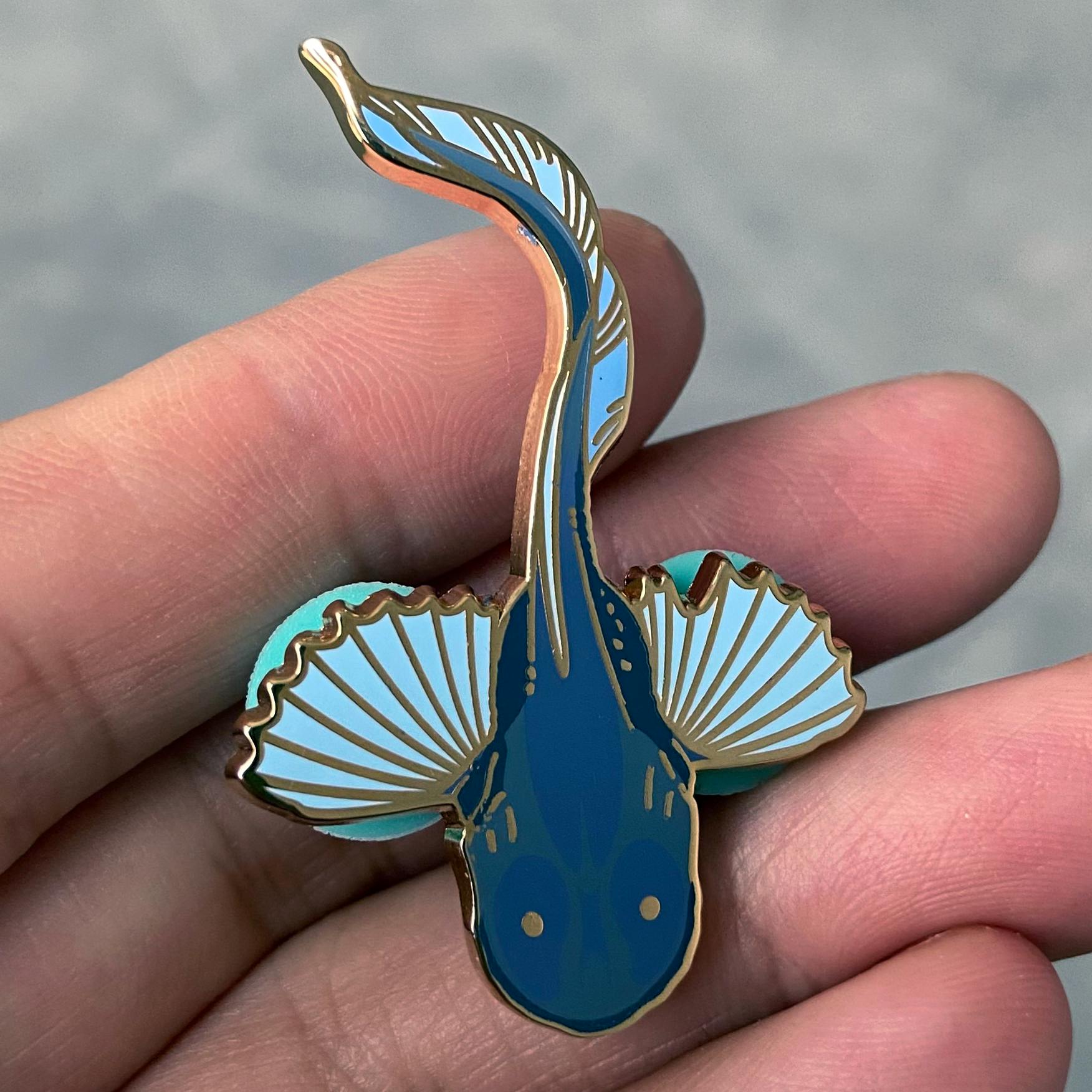 Snailfish Critter Pin	