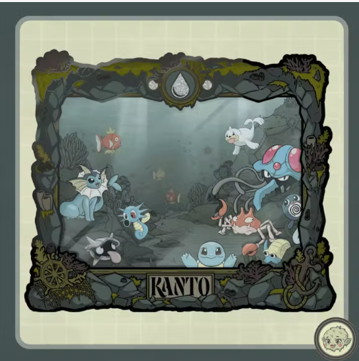 Jumbo 3.5" Poke Aquarium Pin