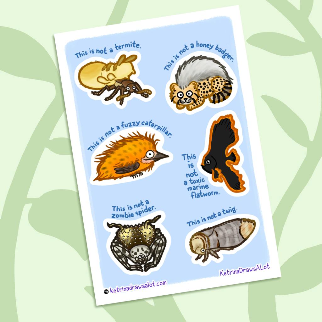 Mimic Sticker Sheet