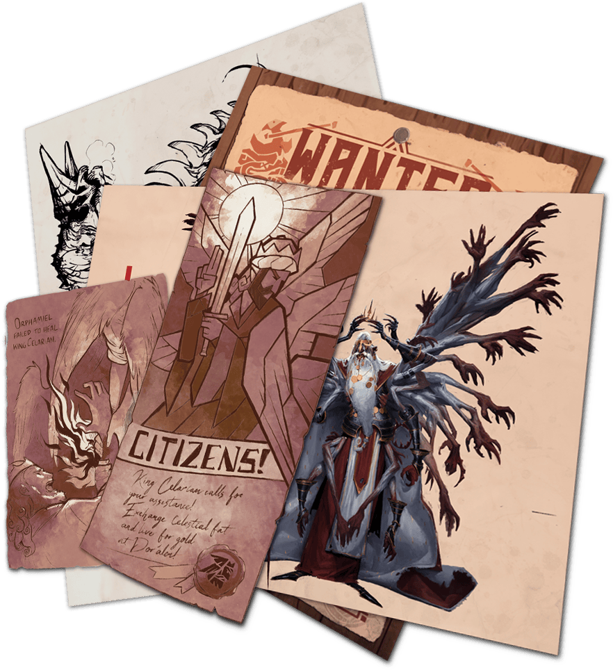 Motes of the Divine Handouts