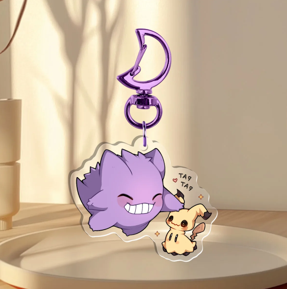 Ghost Acrylic Keychain