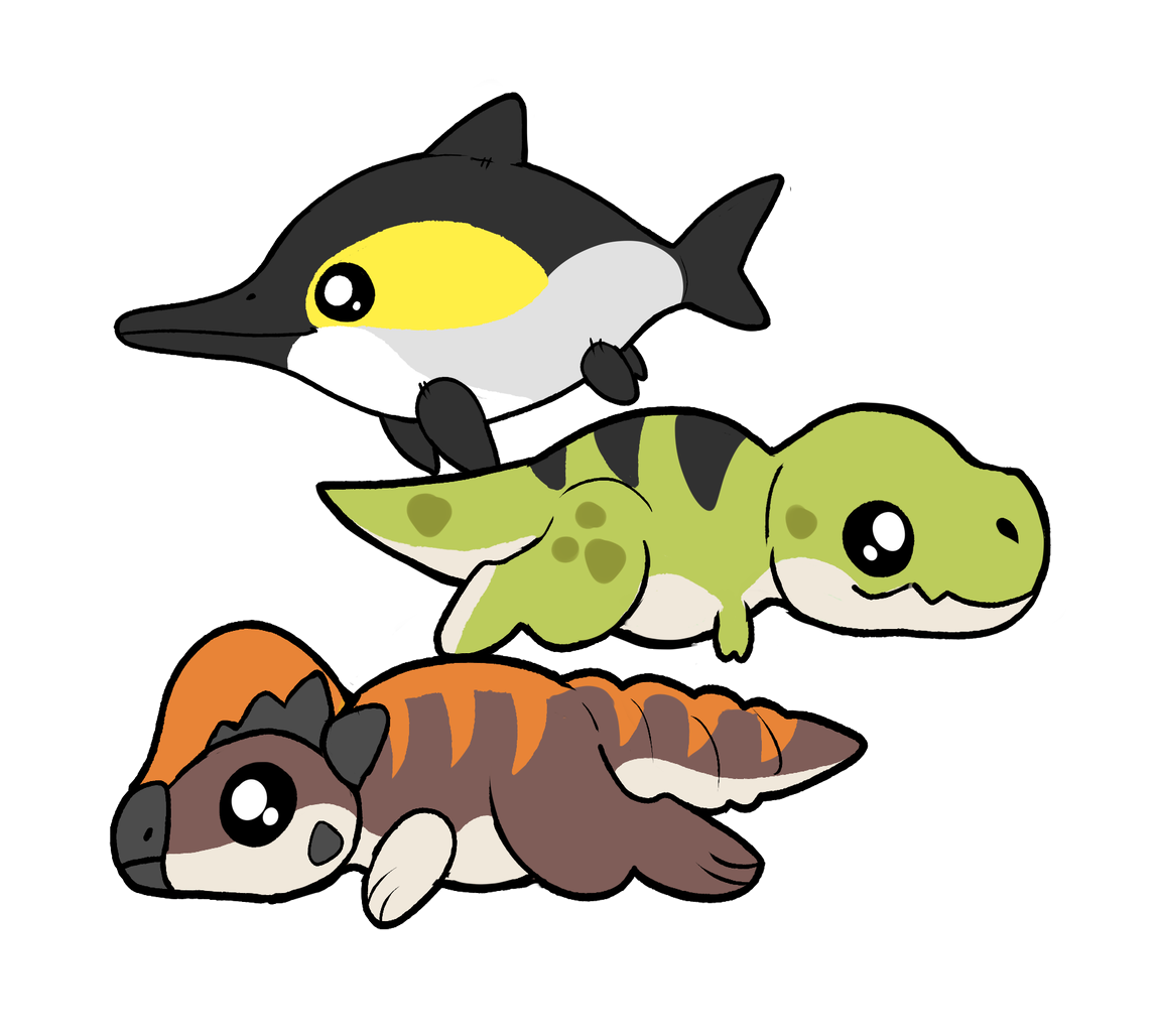Itsy Bitsysaur TRIO