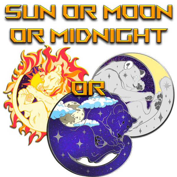 Sun, Moon or Midnight Extra Pin