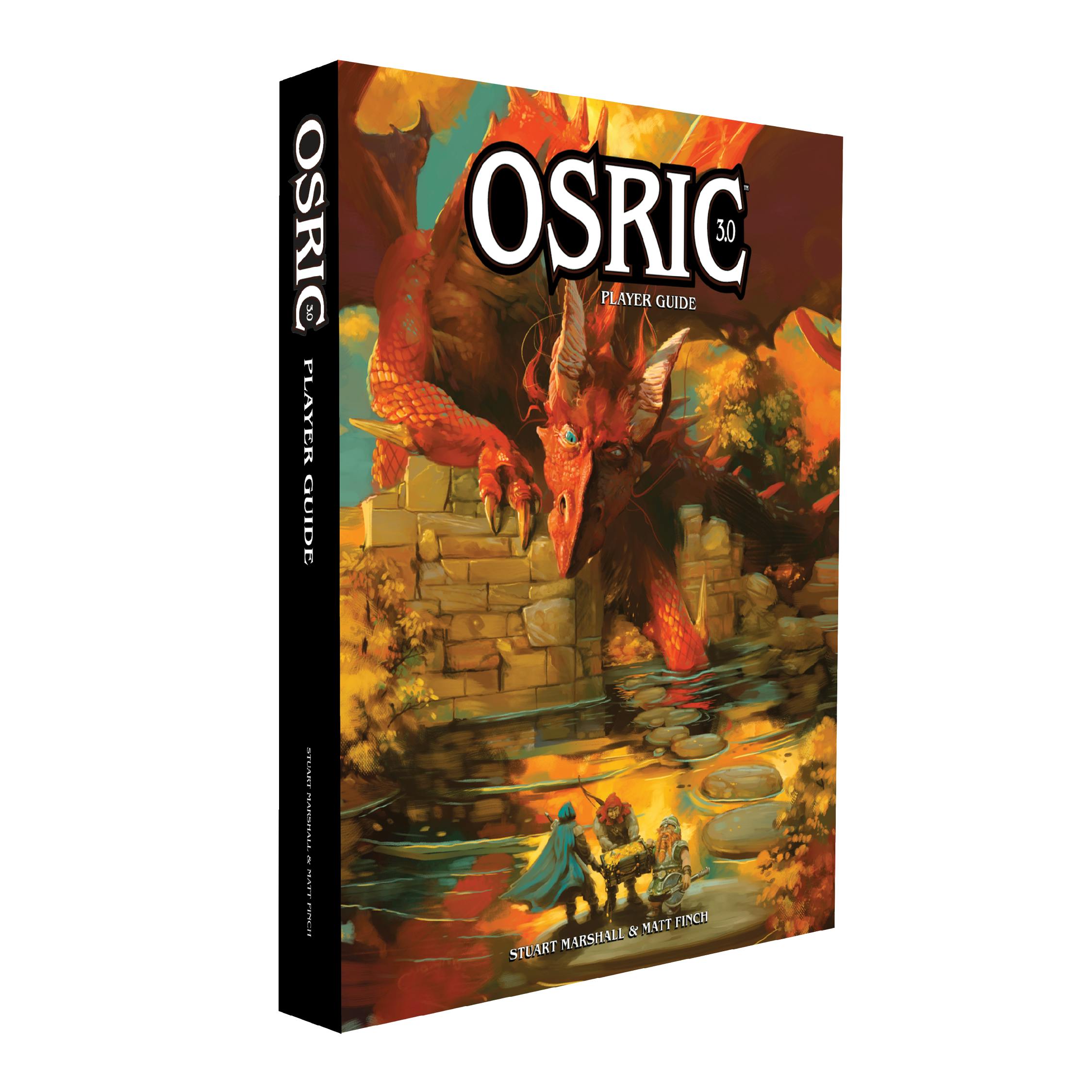 PORTRAIT OSRIC Player Guide (Hardcover physical book)