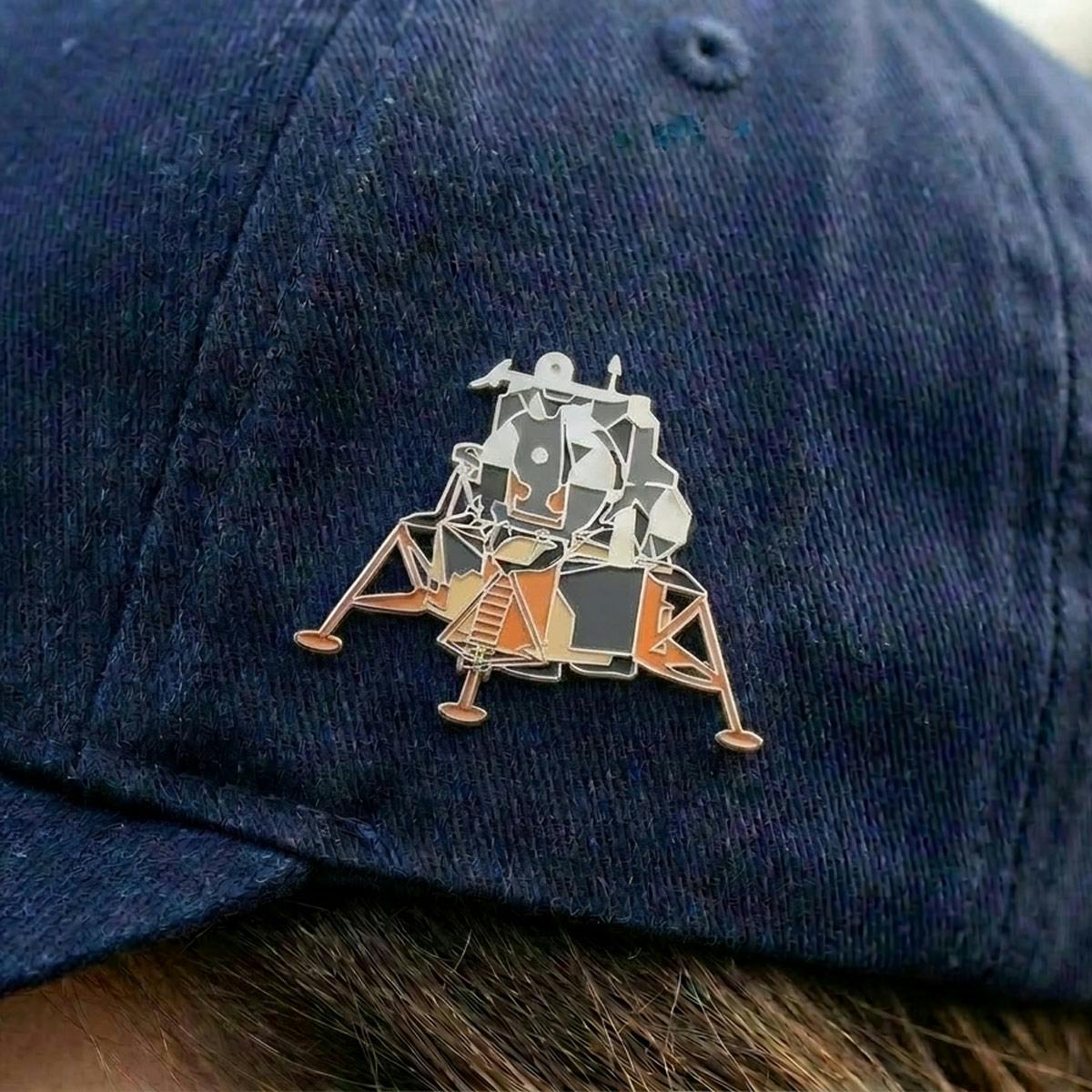 Apollo LEM Vehicle Enamel Pin