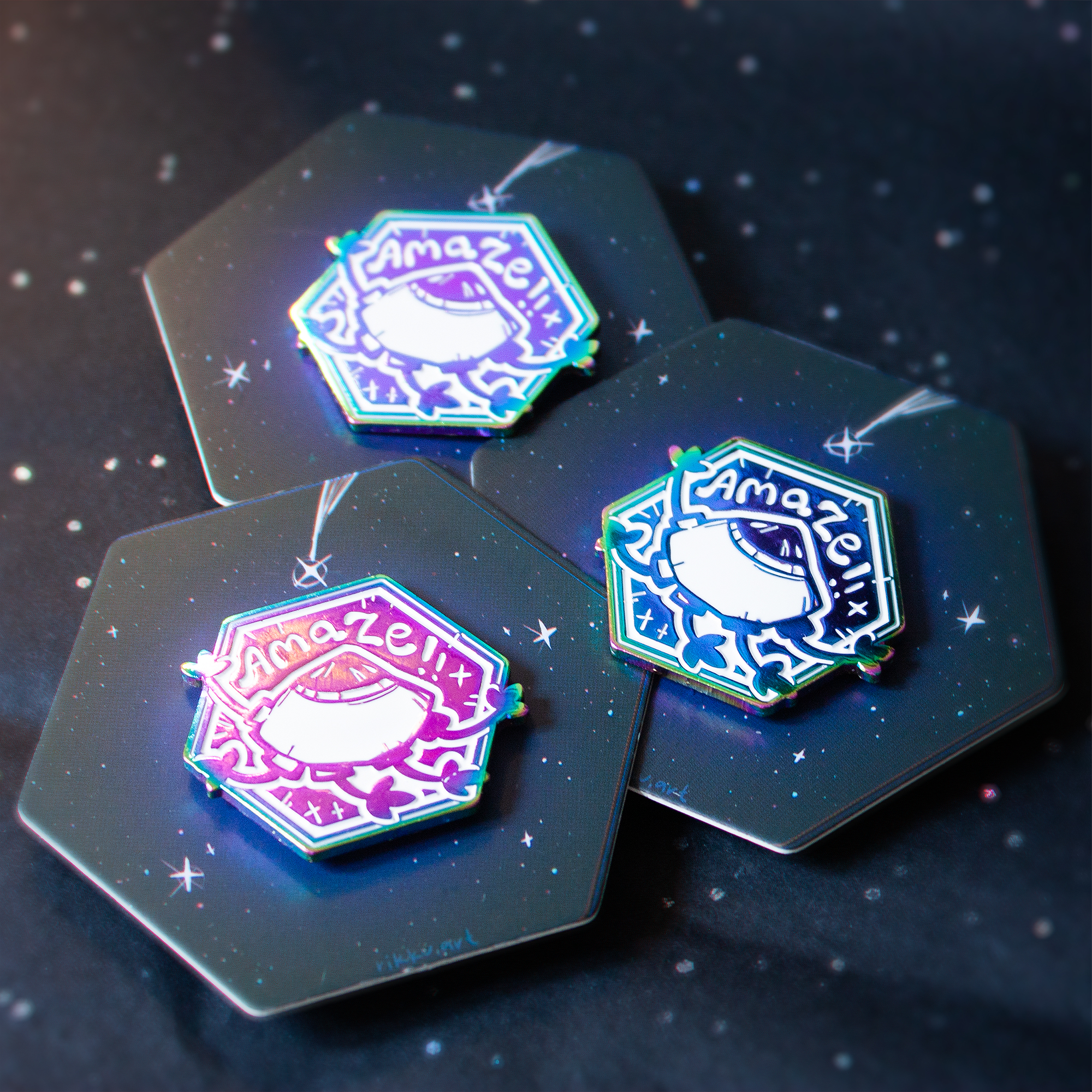 Shiny Rocky pin
