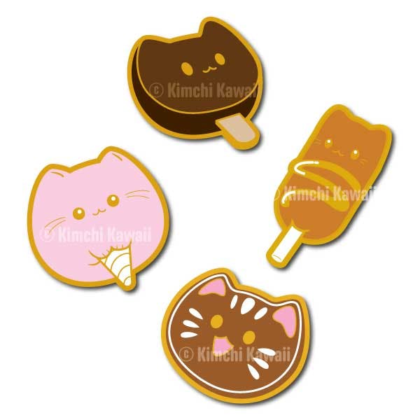 Snack Time Filler Pin Set