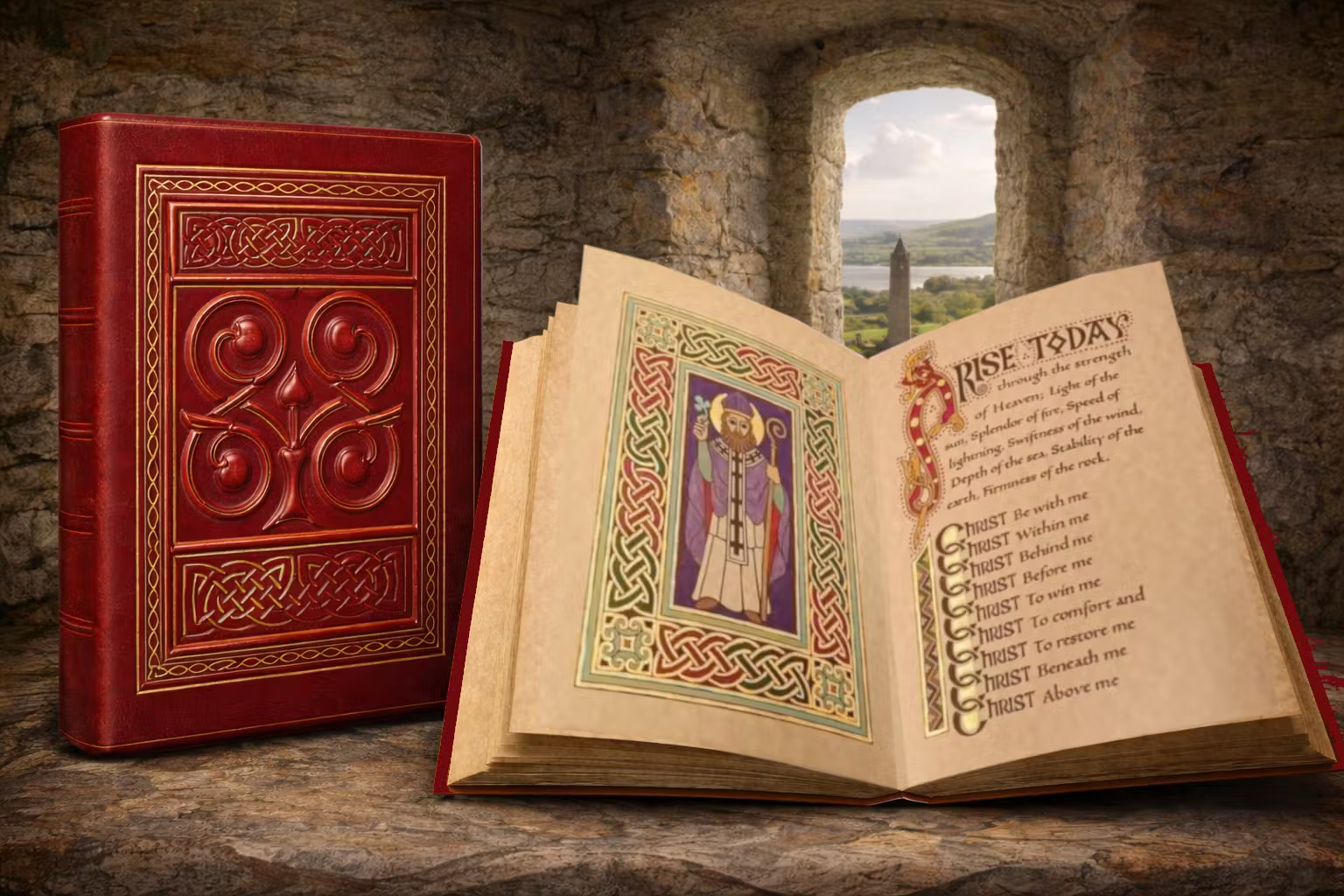 Celtic Illuminated Prayer Book