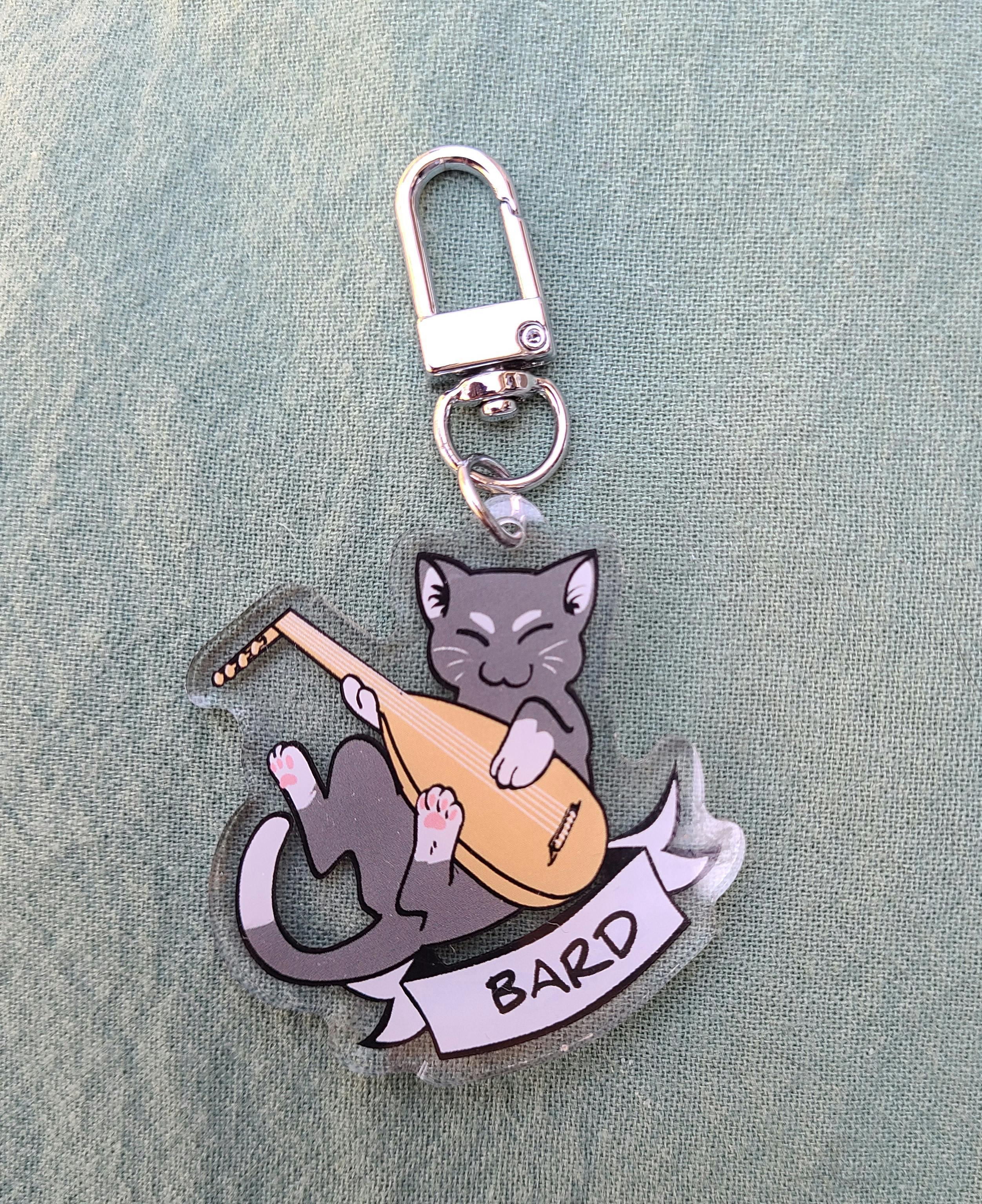 Bard kitty Charm