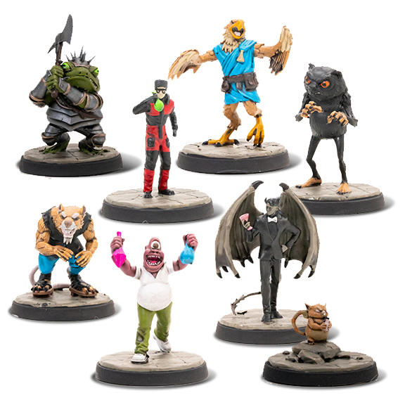 Mobs of Mordecai Minis Box