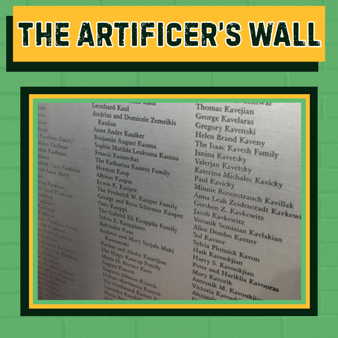 Artificer's Wall