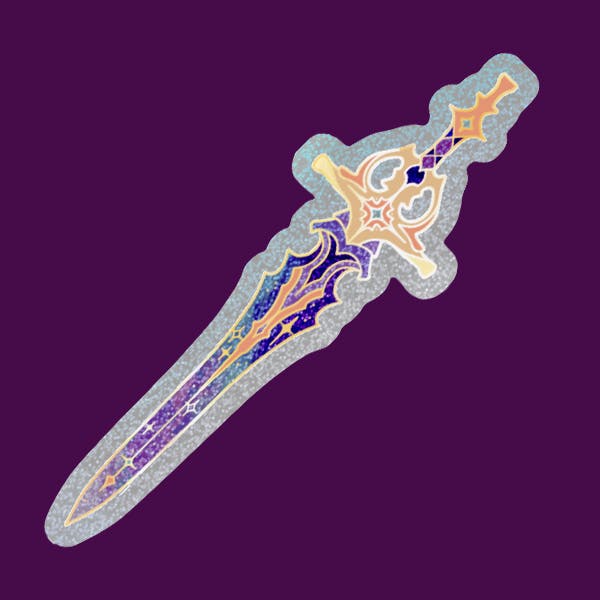Celestial Sword Sticker