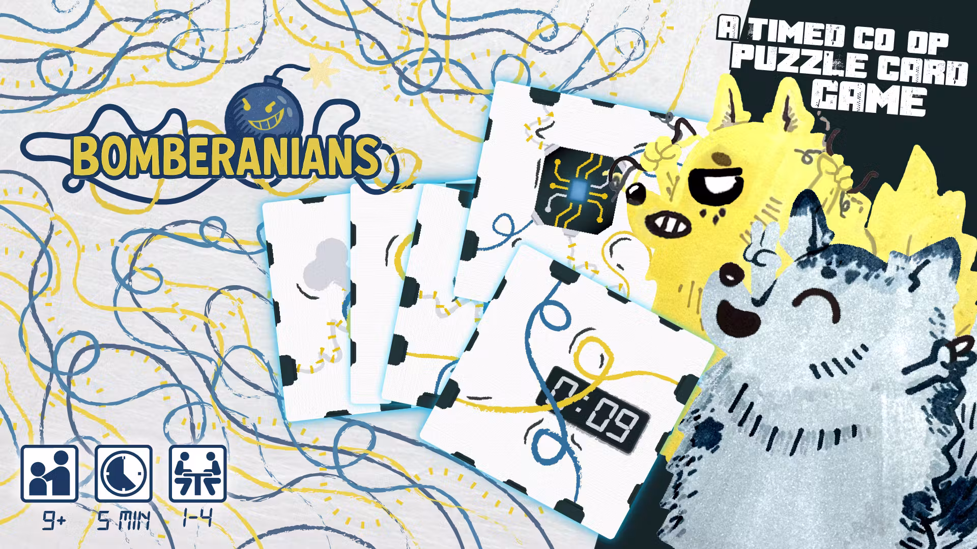 Bomberanians: A Co-Op Puzzle Solving Cards Game