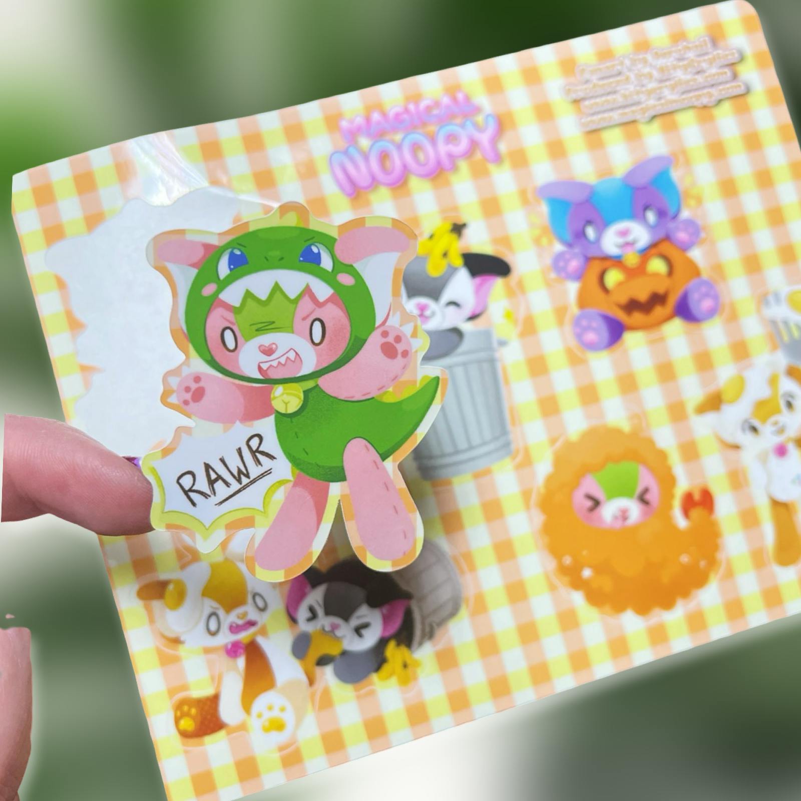 Eggcellent Noops - Sticker Sheet 