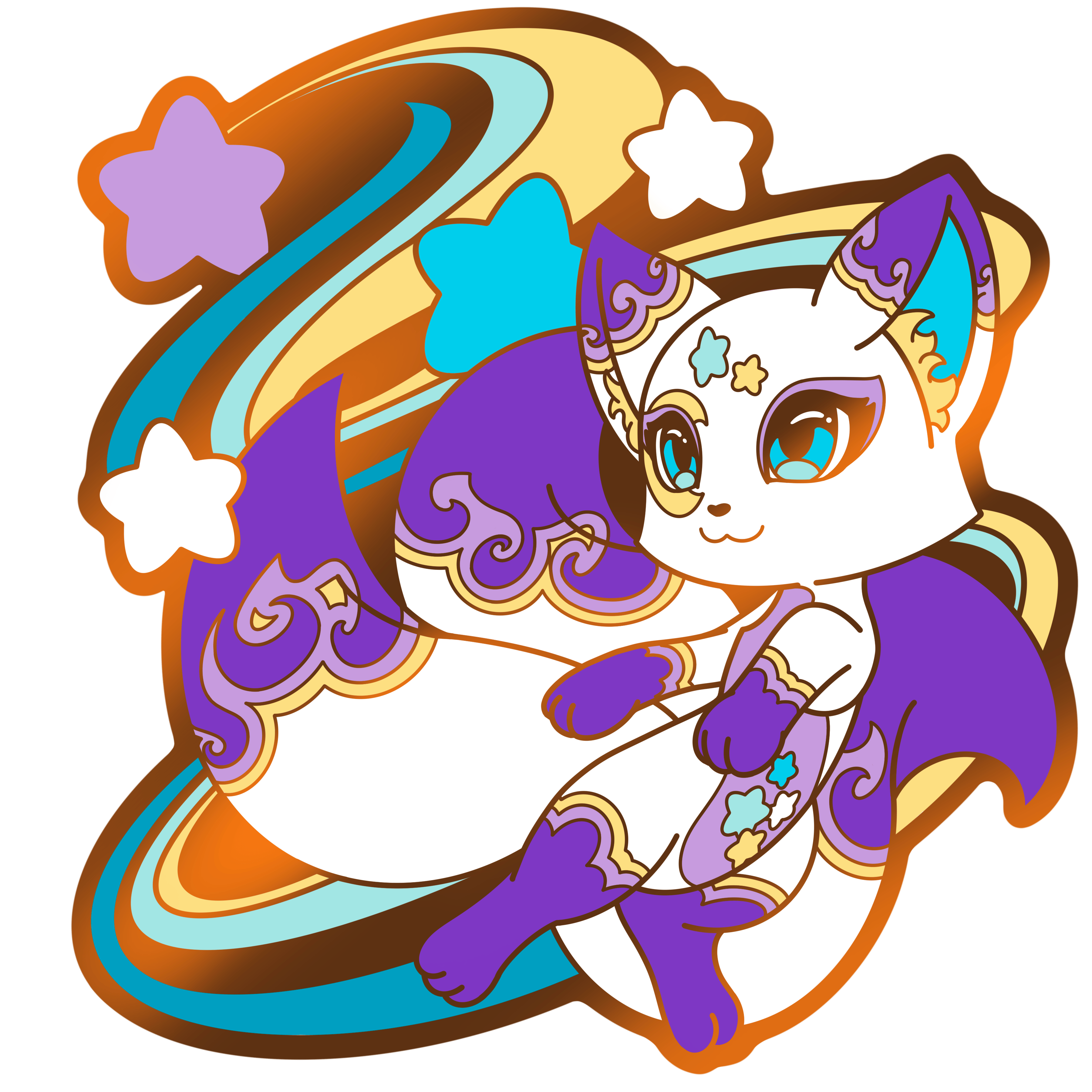 Snuggle Dreamers Enamel Pin - Artemis