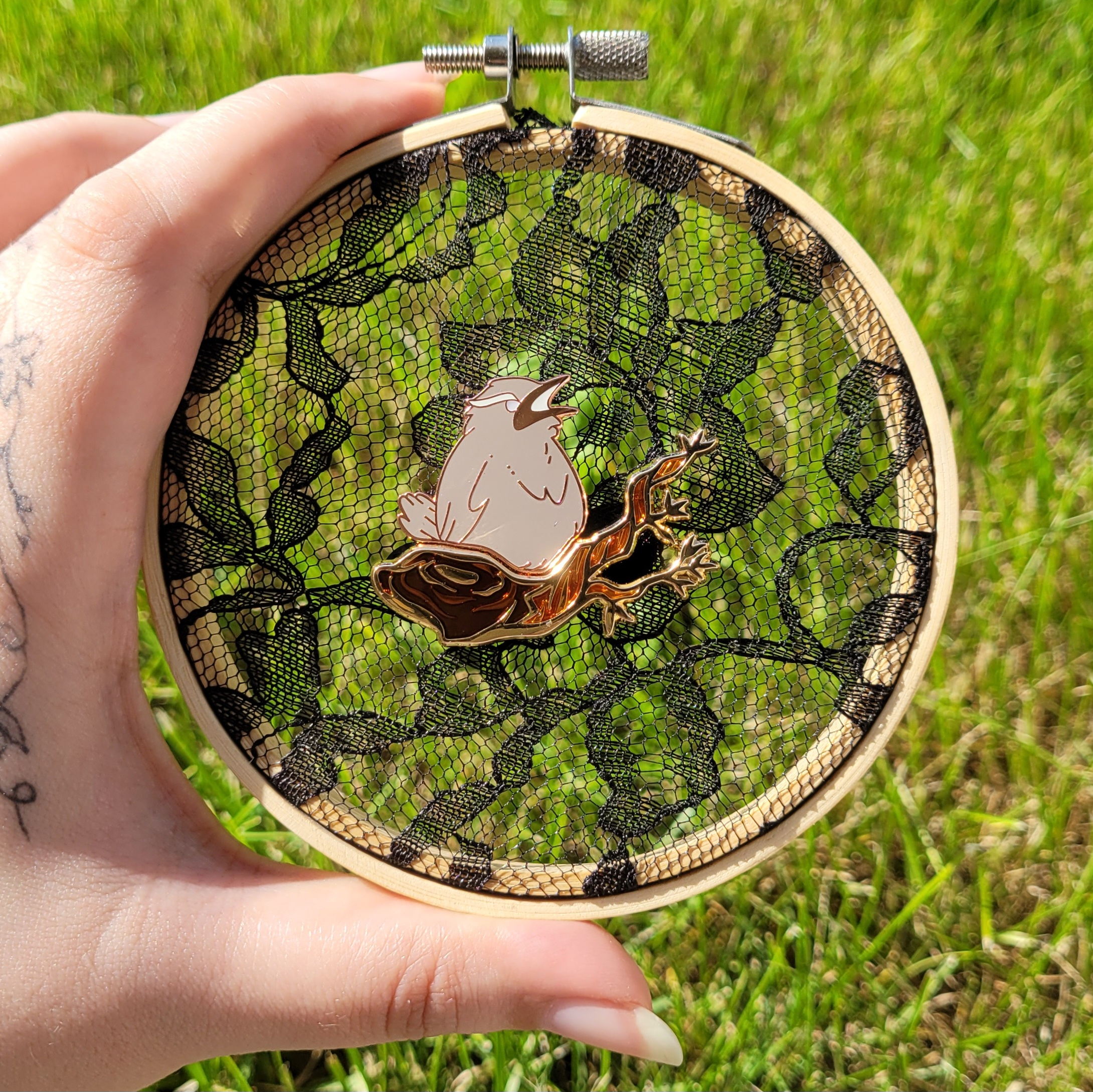 Bottled Serenity's Bird and Branch Pin Set