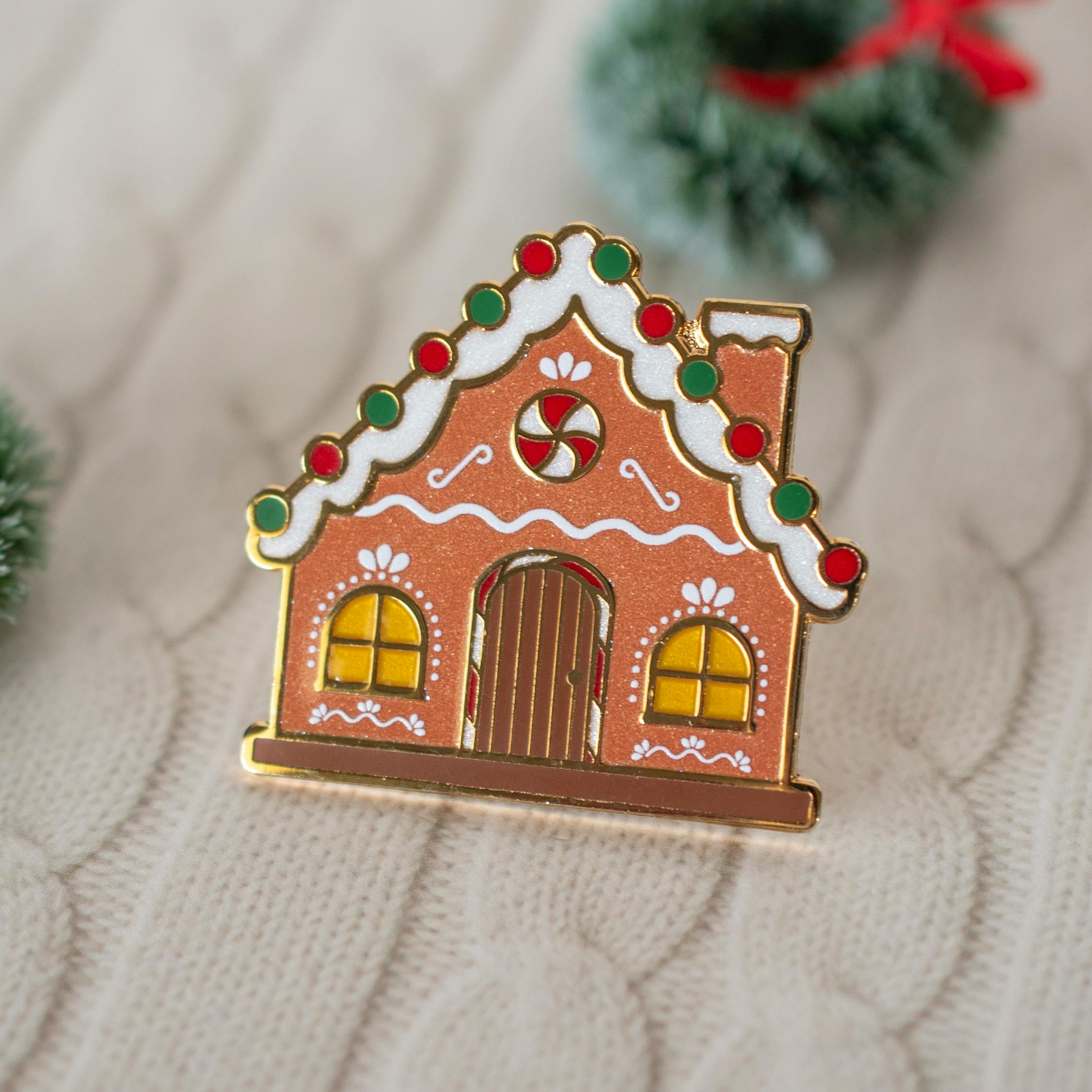 Home Sweet Home Pin - Classic Gingerbread
