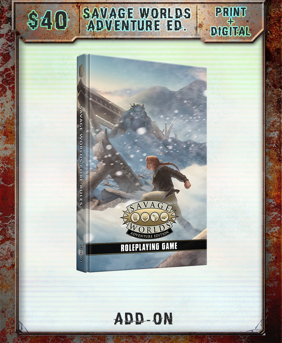 Savage Worlds Adventure Edition (Print+Digital)