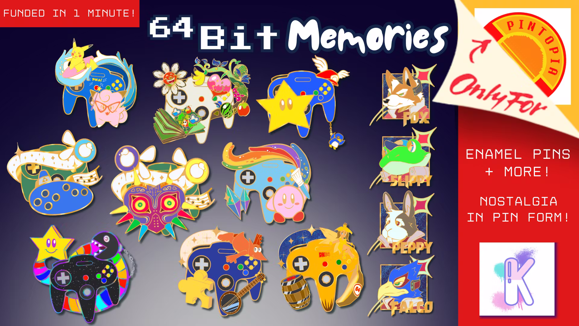 64 Bit Memories
