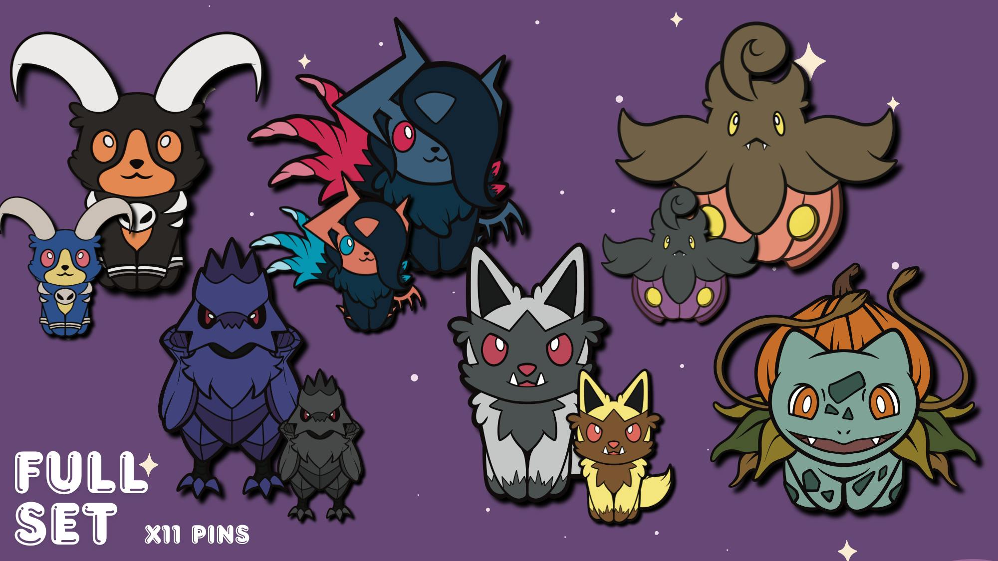 The Entire Ensemble (x11 Pins)
