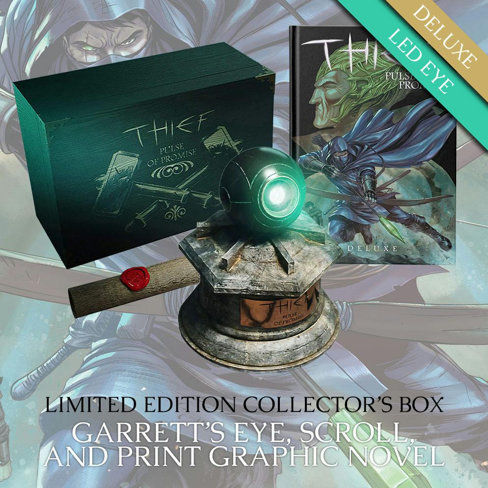 LED Mechanical Eye Collector's Box Set + Deluxe Graphic Novel Collection